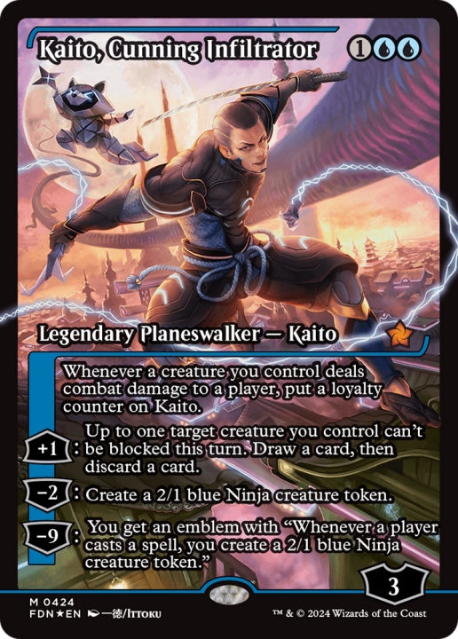 Kaito, Cunning Infiltrator in the group Magic the Gathering / Sets / Foundations at Proxyprinters.com (99976)