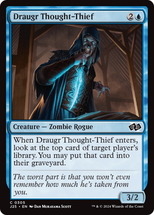 Draugr Thought-Thief in the group Magic the Gathering / Types / Colors / Blue at Proxyprinters.com (99977)