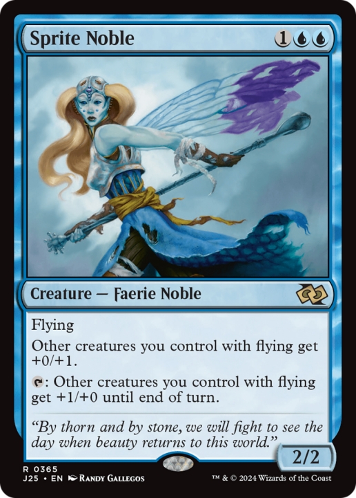 Sprite Noble in the group Magic the Gathering / Types / Colors / Blue at Proxyprinters.com (99981)