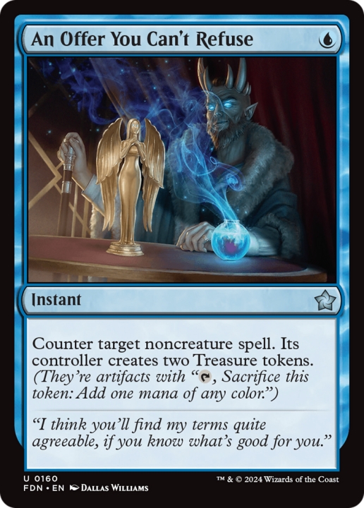 An Offer You Can't Refuse in the group Magic the Gathering / Types / Colors / Blue at Proxyprinters.com (99985)