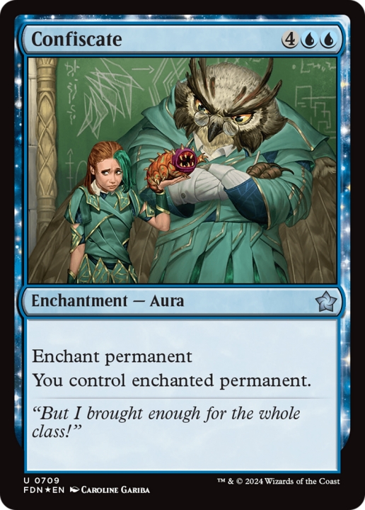 Confiscate in the group Magic the Gathering / Types / Colors / Blue at Proxyprinters.com (99993)