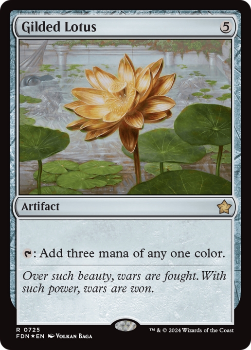 Gilded Lotus in the group Singles at Proxyprinters.com (99999)