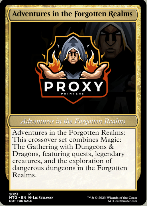 Adventures in the Forgotten Realms in the group Decks at Proxyprinters.com (Set_0001)