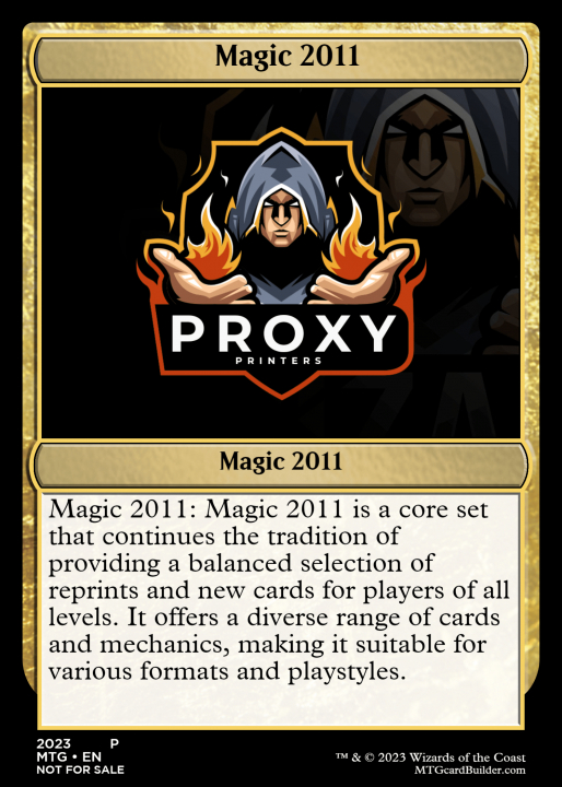 Magic 2011 in the group Decks at Proxyprinters.com (Set_0094)