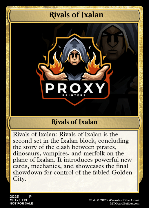 Rivals of Ixalan in the group Decks at Proxyprinters.com (Set_0130)