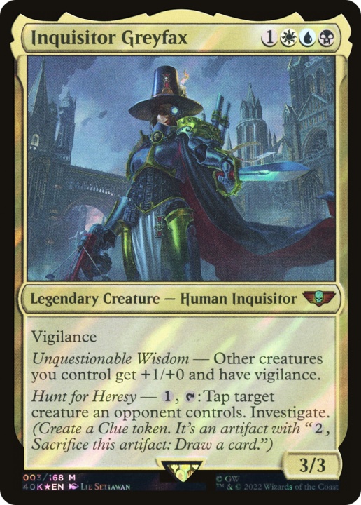 Inquisitor Greyfax in the group Magic the Gathering / Types / Colors / Colorless at Proxyprinters.com (Single_12679)