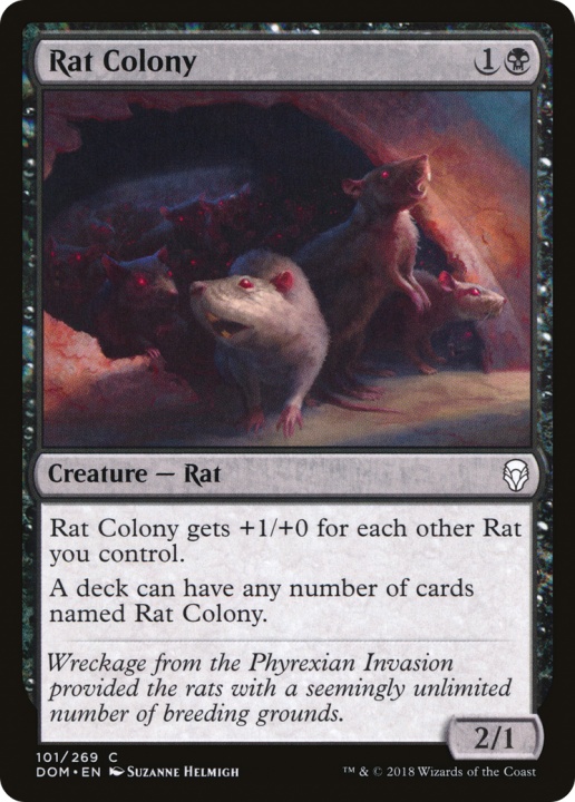 Rat Colony in the group Magic the Gathering / Sets / Dominaria at Proxyprinters.com (Single_14002)