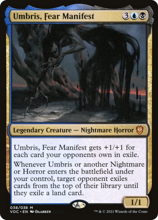 Umbris, Fear Manifest in the group Singles at Proxyprinters.com (Single_15100)