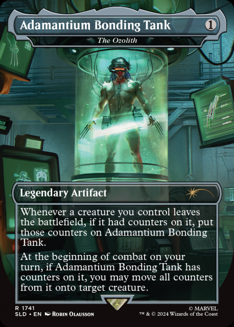 The Ozolith as Adamantium Bonding Tank