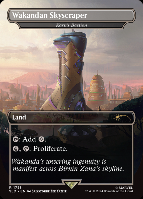 Karn's Bastion's Wakandan Skyscraper