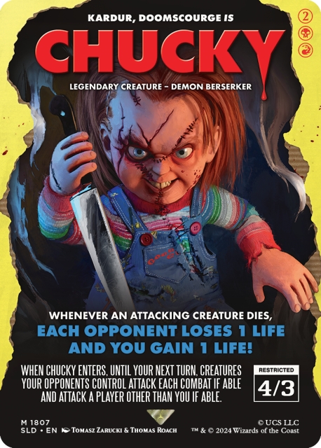 Reversible Kardur, Doomscourge as Chucky