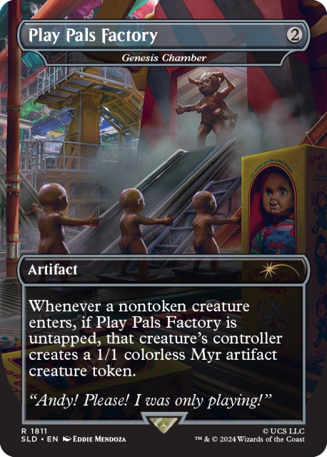 Genesis Chamber as Play Pals Factory