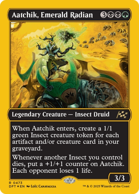 Aatchik, Emerald Radian