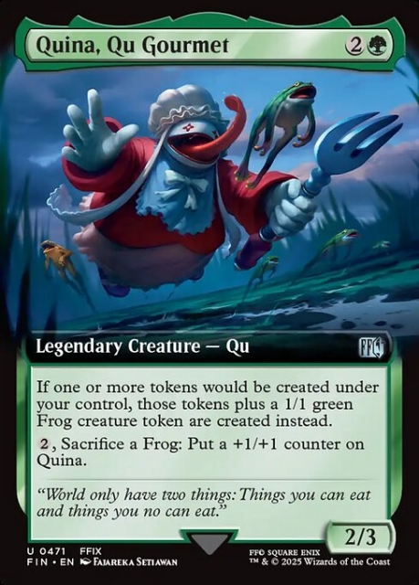 Quina, Qu Gourmet in the group Magic the Gathering / Sets / Final Fantasy Drop / Final Fantasy at Proxyprinters.com (103212)