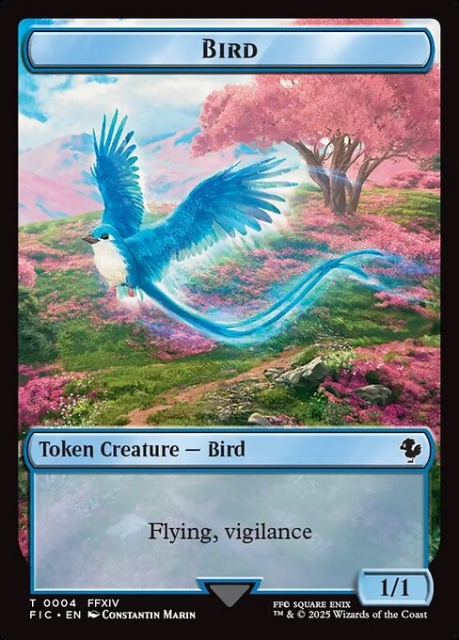 Bird in the group Magic the Gathering / Sets / Final Fantasy Drop / Final Fantasy Commander Tokens at Proxyprinters.com (103214)