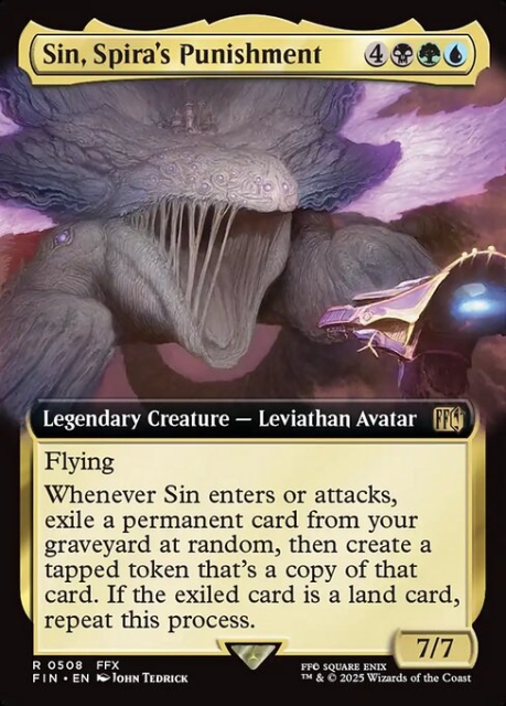 Sin, Spira's Punishment in the group Magic the Gathering / Sets / Final Fantasy Drop / Final Fantasy at Proxyprinters.com (103233)
