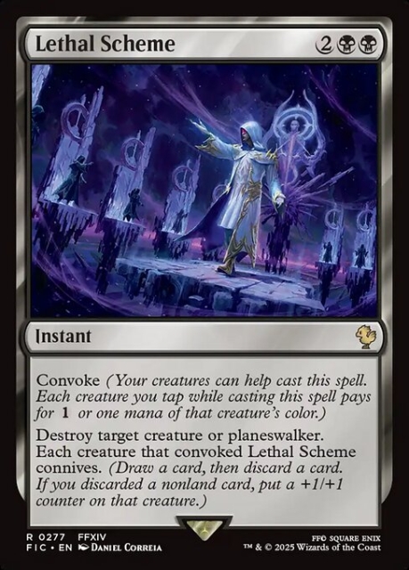 Lethal Scheme in the group Magic the Gathering / Sets / Final Fantasy Drop / Final Fantasy Commander at Proxyprinters.com (103239)