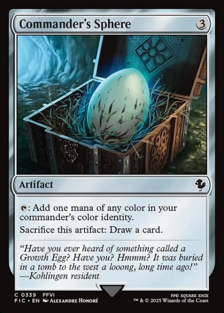 Commander's Sphere in the group Magic the Gathering / Sets / Final Fantasy Drop / Final Fantasy Commander at Proxyprinters.com (103242)
