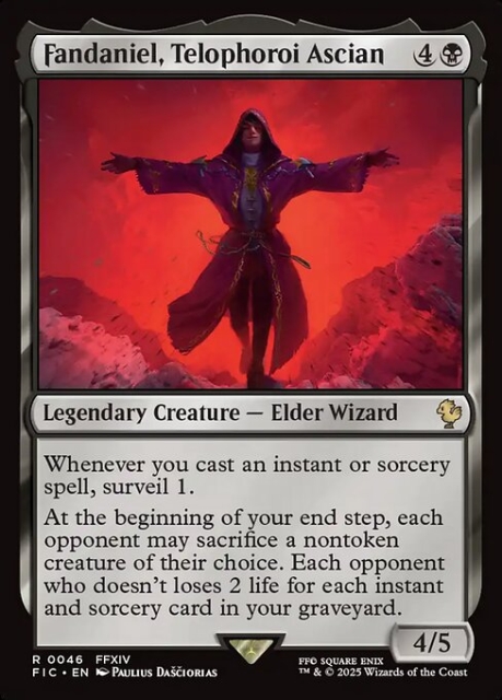 Fandaniel, Telophoroi Ascian in the group Magic the Gathering / Sets / Final Fantasy Drop / Final Fantasy Commander at Proxyprinters.com (103246)