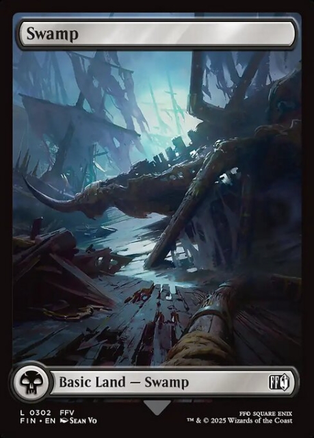 Swamp in the group Magic the Gathering / Sets / Final Fantasy Drop / Final Fantasy at Proxyprinters.com (103247)