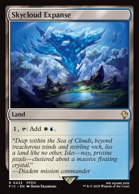Skycloud Expanse in the group Magic the Gathering / Sets / Final Fantasy Drop / Final Fantasy Commander at Proxyprinters.com (103248)