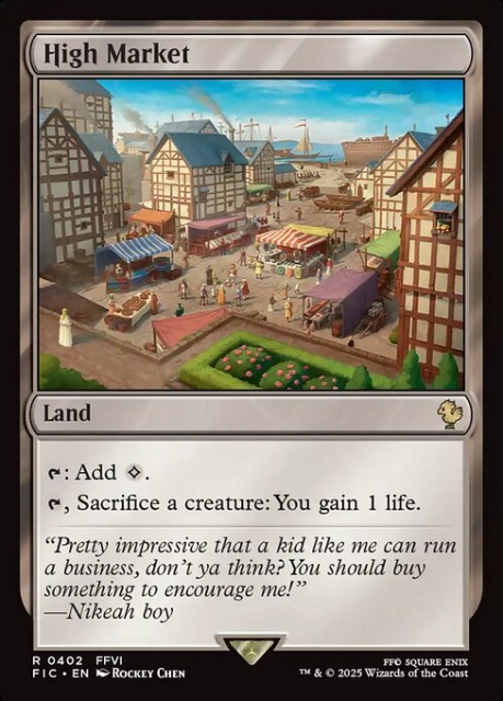 High Market in the group Magic the Gathering / Sets / Final Fantasy Drop / Final Fantasy Commander at Proxyprinters.com (103250)