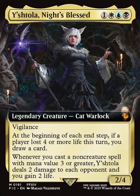 Y'shtola, Night's Blessed in the group Magic the Gathering / Sets / Final Fantasy Drop / Final Fantasy Commander at Proxyprinters.com (103258)