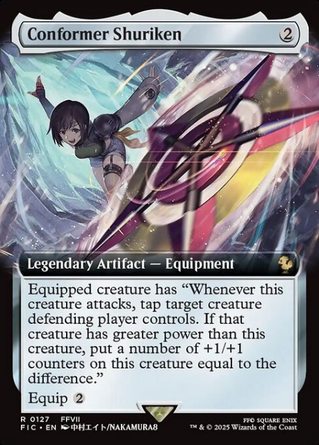 Conformer Shuriken in the group Magic the Gathering / Sets / Final Fantasy Drop / Final Fantasy Commander at Proxyprinters.com (103259)