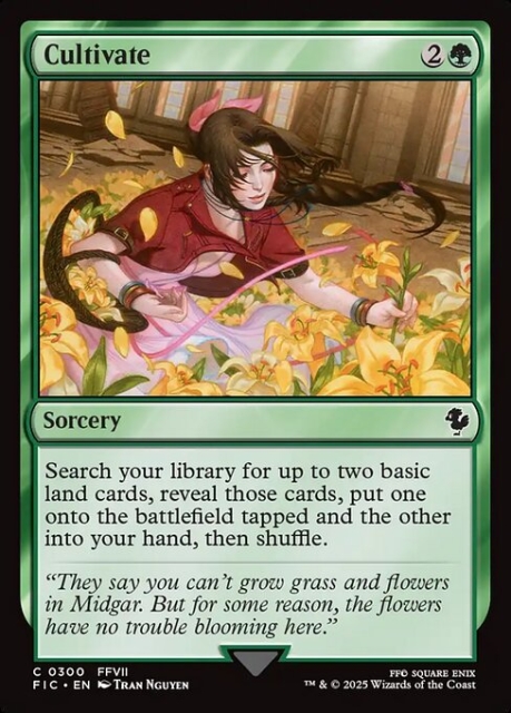 Cultivate in the group Magic the Gathering / Sets / Final Fantasy Drop / Final Fantasy Commander at Proxyprinters.com (103260)