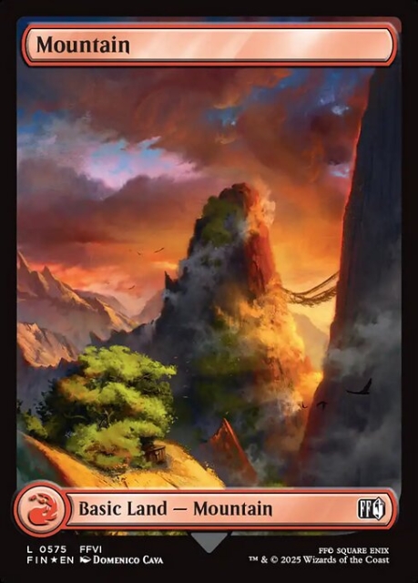 Mountain in the group Magic the Gathering / Sets / Final Fantasy Drop / Final Fantasy at Proxyprinters.com (103264)
