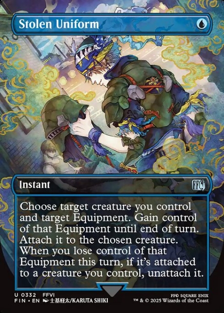 Stolen Uniform in the group Magic the Gathering / Sets / Final Fantasy Drop / Final Fantasy at Proxyprinters.com (103265)