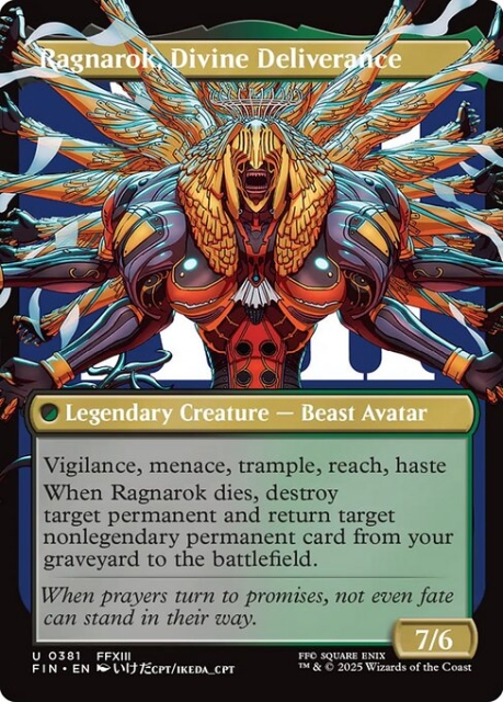 Ragnarok, Divine Deliverance in the group Magic the Gathering / Sets / Final Fantasy Drop / Final Fantasy at Proxyprinters.com (103272)