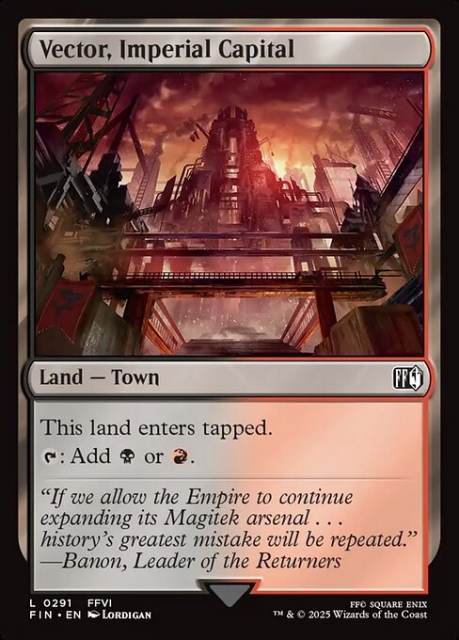 Vector, Imperial Capital in the group Magic the Gathering / Sets / Final Fantasy Drop / Final Fantasy at Proxyprinters.com (103280)