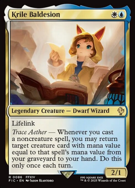 Krile Baldesion in the group Magic the Gathering / Sets / Final Fantasy Drop / Final Fantasy Commander at Proxyprinters.com (103288)