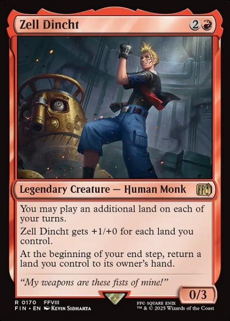 Zell Dincht in the group Magic the Gathering / Sets / Final Fantasy Drop / Final Fantasy at Proxyprinters.com (103292)