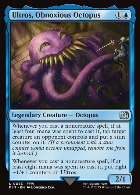 Ultros, Obnoxious Octopus in the group Magic the Gathering / Sets / Final Fantasy Drop / Final Fantasy at Proxyprinters.com (103296)
