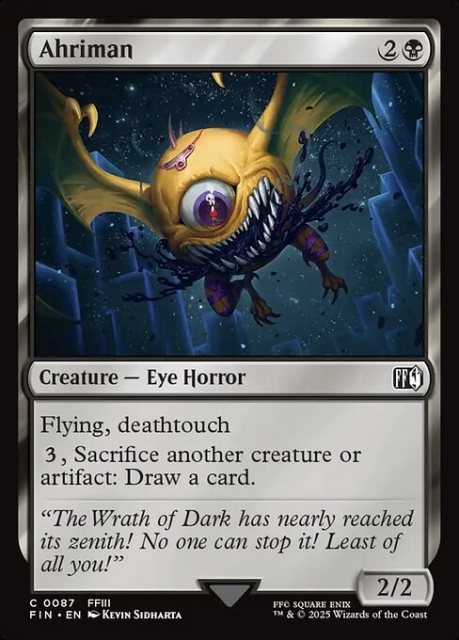 Ahriman in the group Magic the Gathering / Sets / Final Fantasy Drop / Final Fantasy at Proxyprinters.com (103300)