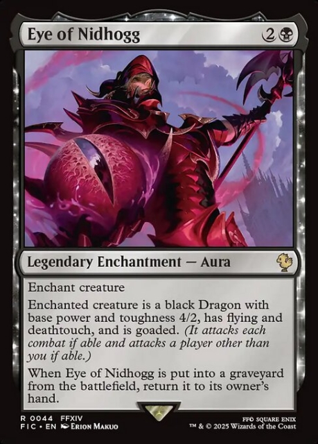 Eye of Nidhogg in the group Magic the Gathering / Sets / Final Fantasy Drop / Final Fantasy Commander at Proxyprinters.com (103307)
