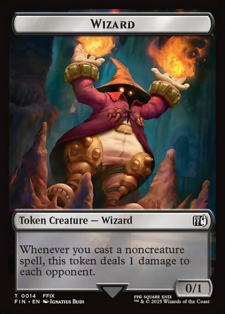 Wizard in the group Magic the Gathering / Sets / Final Fantasy Drop / Final Fantasy Tokens at Proxyprinters.com (103308)