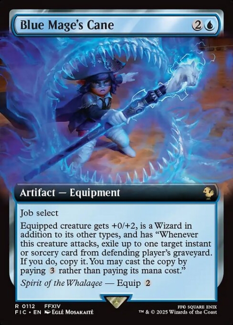 Blue Mage's Cane in the group Magic the Gathering / Sets / Final Fantasy Drop / Final Fantasy Commander at Proxyprinters.com (103318)