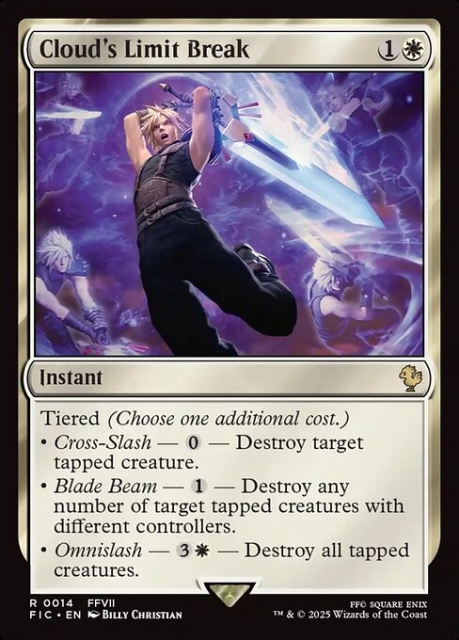 Cloud's Limit Break in the group Magic the Gathering / Sets / Final Fantasy Drop / Final Fantasy Commander at Proxyprinters.com (103325)