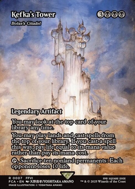 Bolas's Citadel in the group Magic the Gathering / Sets / Final Fantasy Drop / Final Fantasy: Through the Ages at Proxyprinters.com (103347)