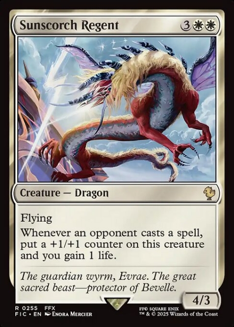 Sunscorch Regent in the group Magic the Gathering / Sets / Final Fantasy Drop / Final Fantasy Commander at Proxyprinters.com (103351)