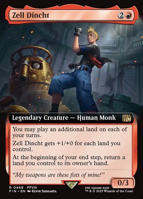 Zell Dincht in the group Magic the Gathering / Sets / Final Fantasy Drop / Final Fantasy at Proxyprinters.com (103353)