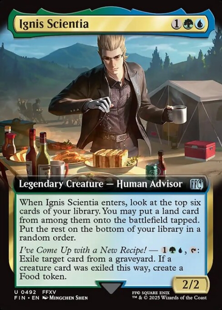 Ignis Scientia in the group Magic the Gathering / Sets / Final Fantasy Drop / Final Fantasy at Proxyprinters.com (103357)