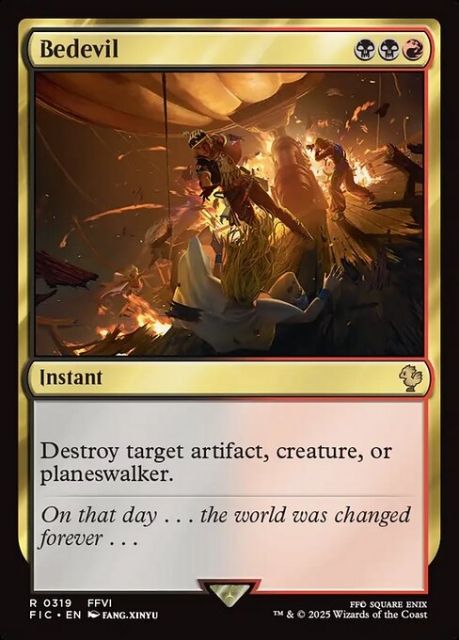 Bedevil in the group Magic the Gathering / Sets / Final Fantasy Drop / Final Fantasy Commander at Proxyprinters.com (103360)