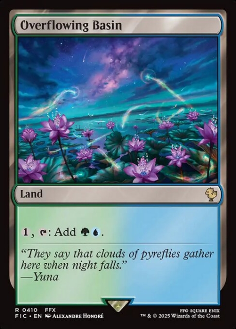 Overflowing Basin in the group Magic the Gathering / Sets / Final Fantasy Drop / Final Fantasy Commander at Proxyprinters.com (103379)