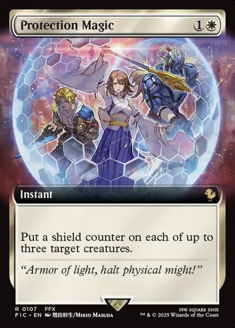 Protection Magic in the group Magic the Gathering / Sets / Final Fantasy Drop / Final Fantasy Commander at Proxyprinters.com (103381)