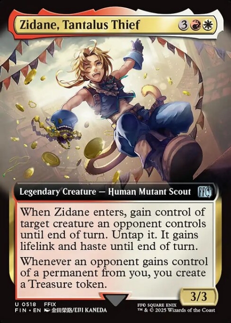 Zidane, Tantalus Thief in the group Magic the Gathering / Sets / Final Fantasy Drop / Final Fantasy at Proxyprinters.com (103386)