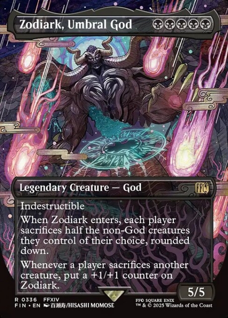 Zodiark, Umbral God in the group Magic the Gathering / Sets / Final Fantasy Drop / Final Fantasy at Proxyprinters.com (103387)